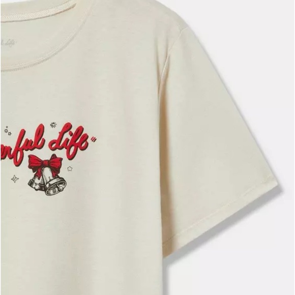 NWT Torrid It’s a Wonderful Life short sleeve t-shirt size 5X - Picture 4 of 6